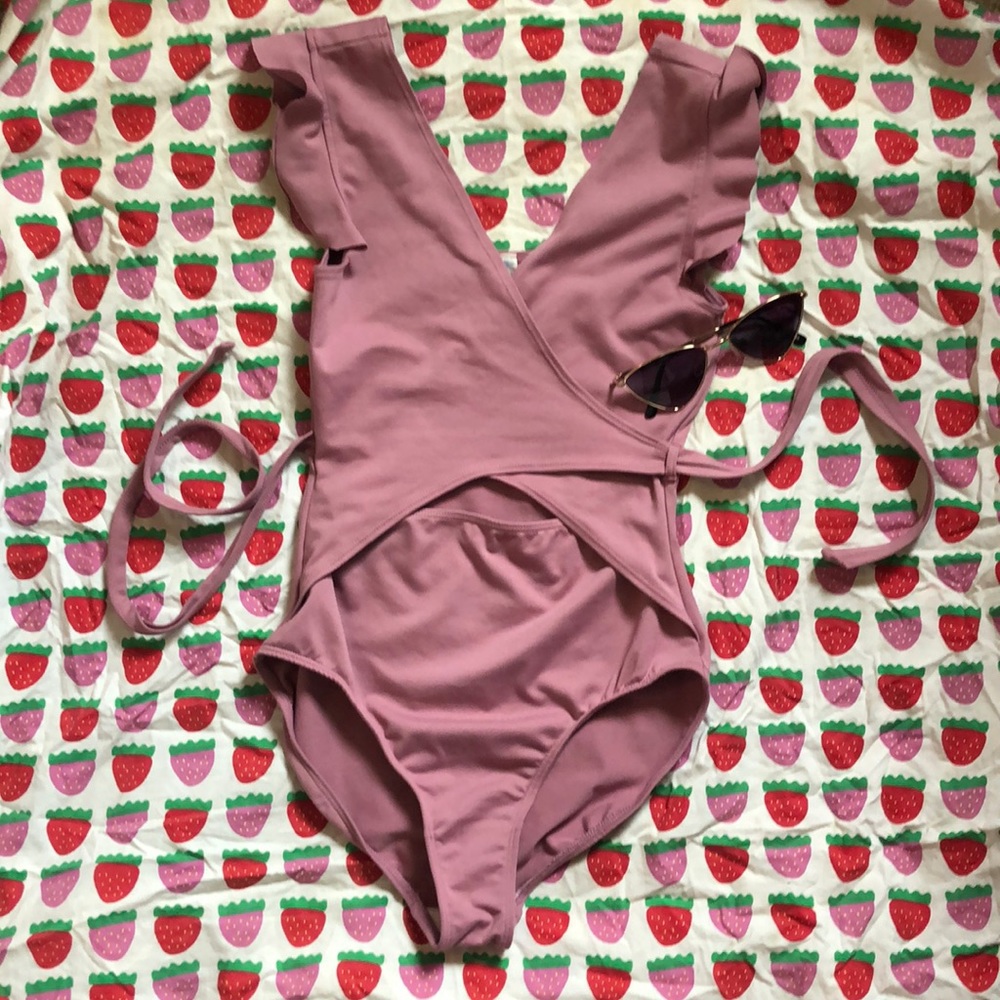 Free People Movement Wrap Bodysuit
